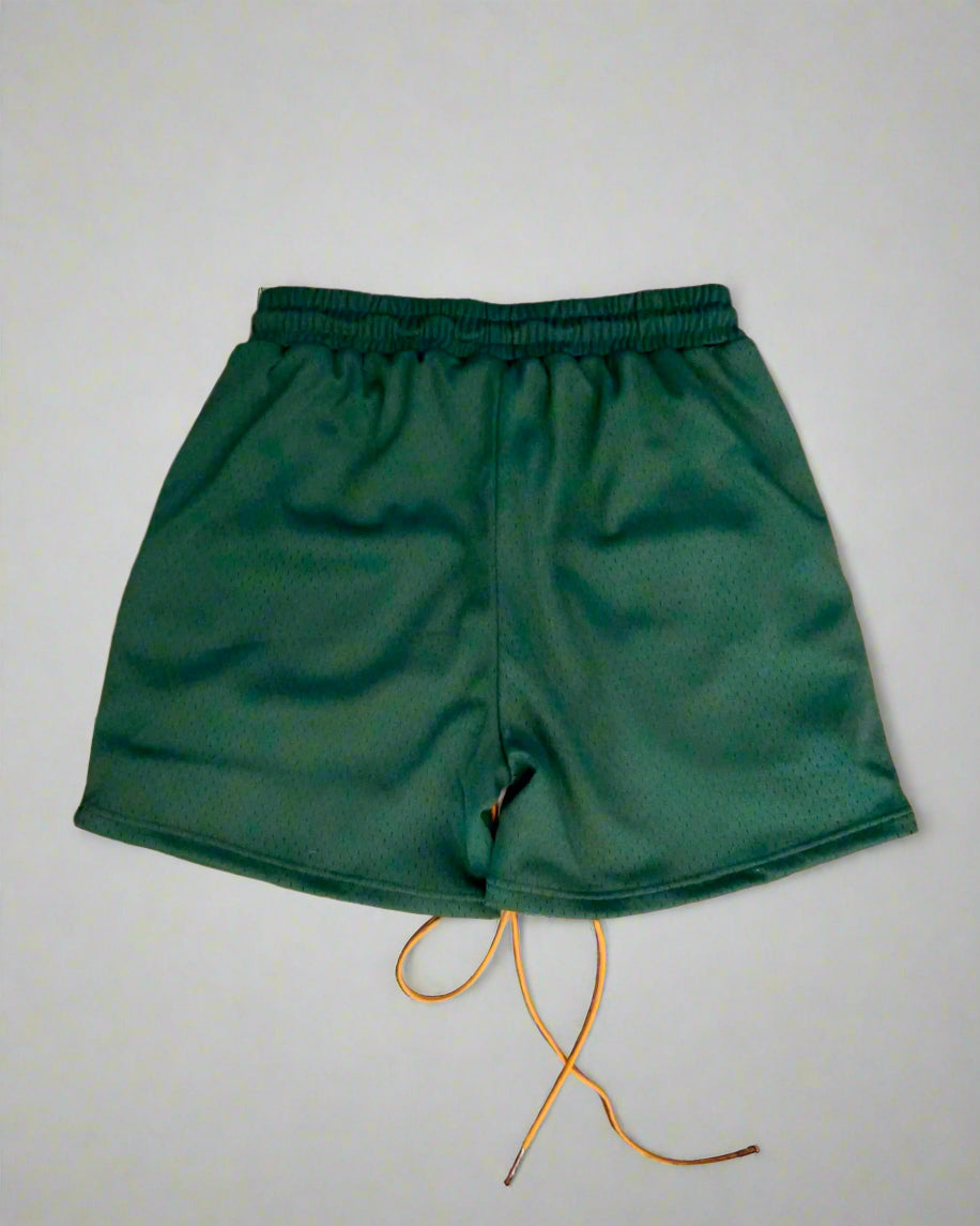 Alpha Project x Nostalgia - Retro Mesh Short - Green