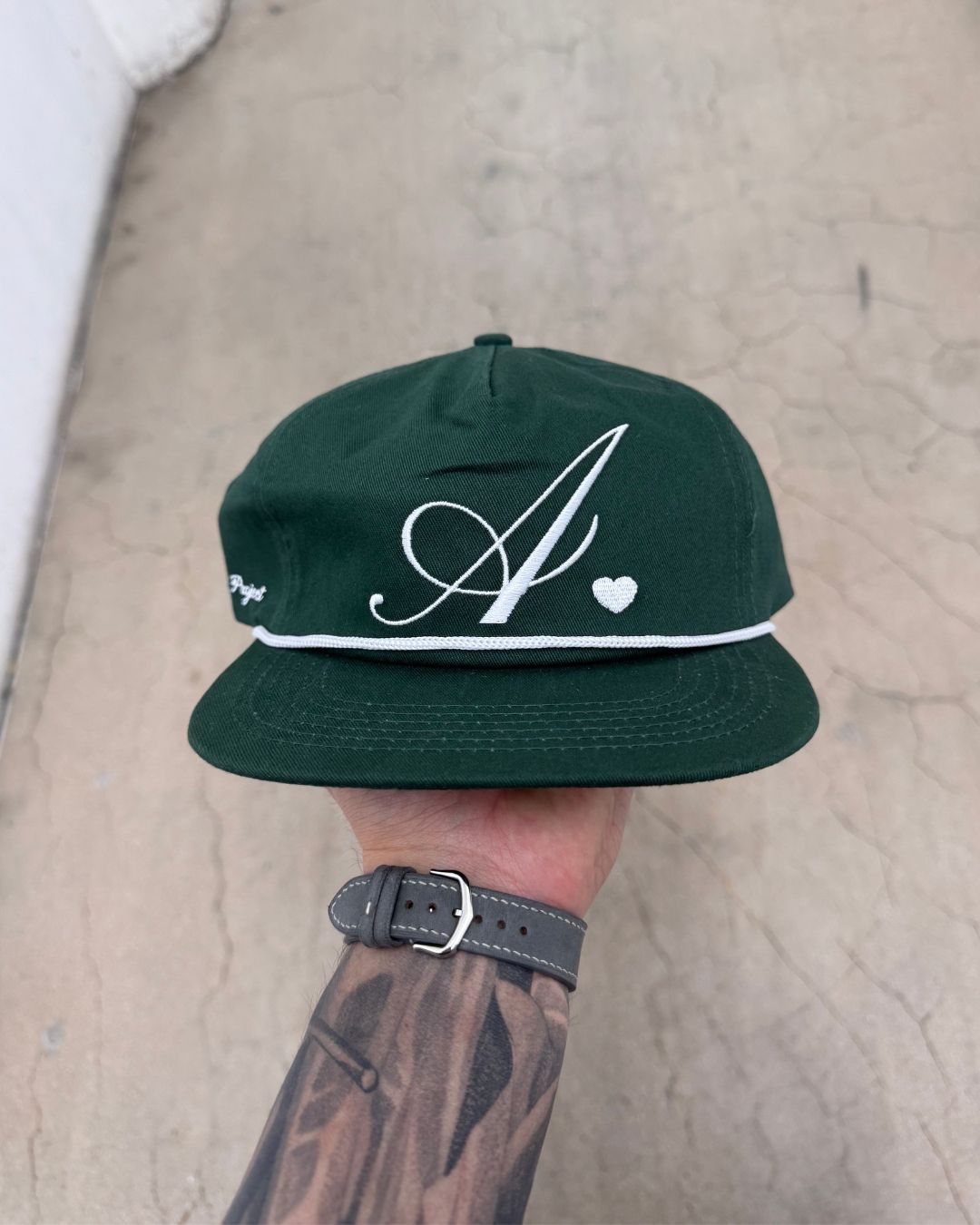 A - Lightweight Square Hat - Racing Green