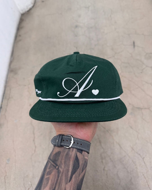A - Lightweight Square Hat - Racing Green