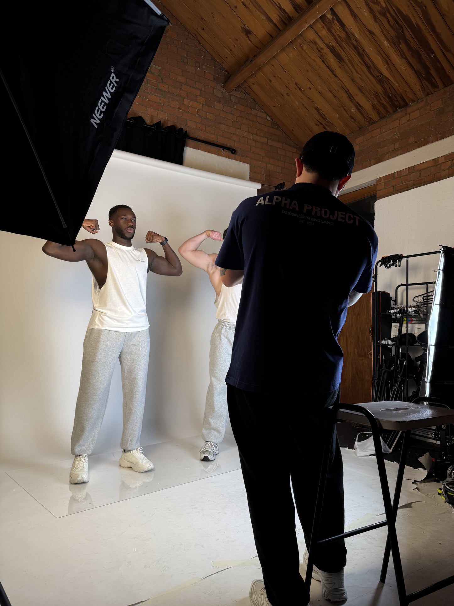 Team Alpha Tank - Flat White