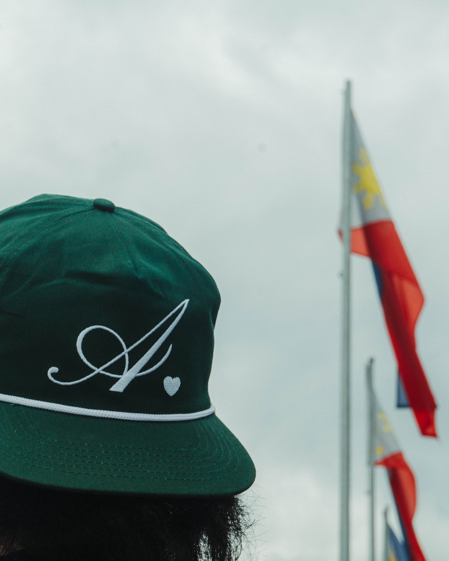 A - Lightweight Square Hat - Racing Green