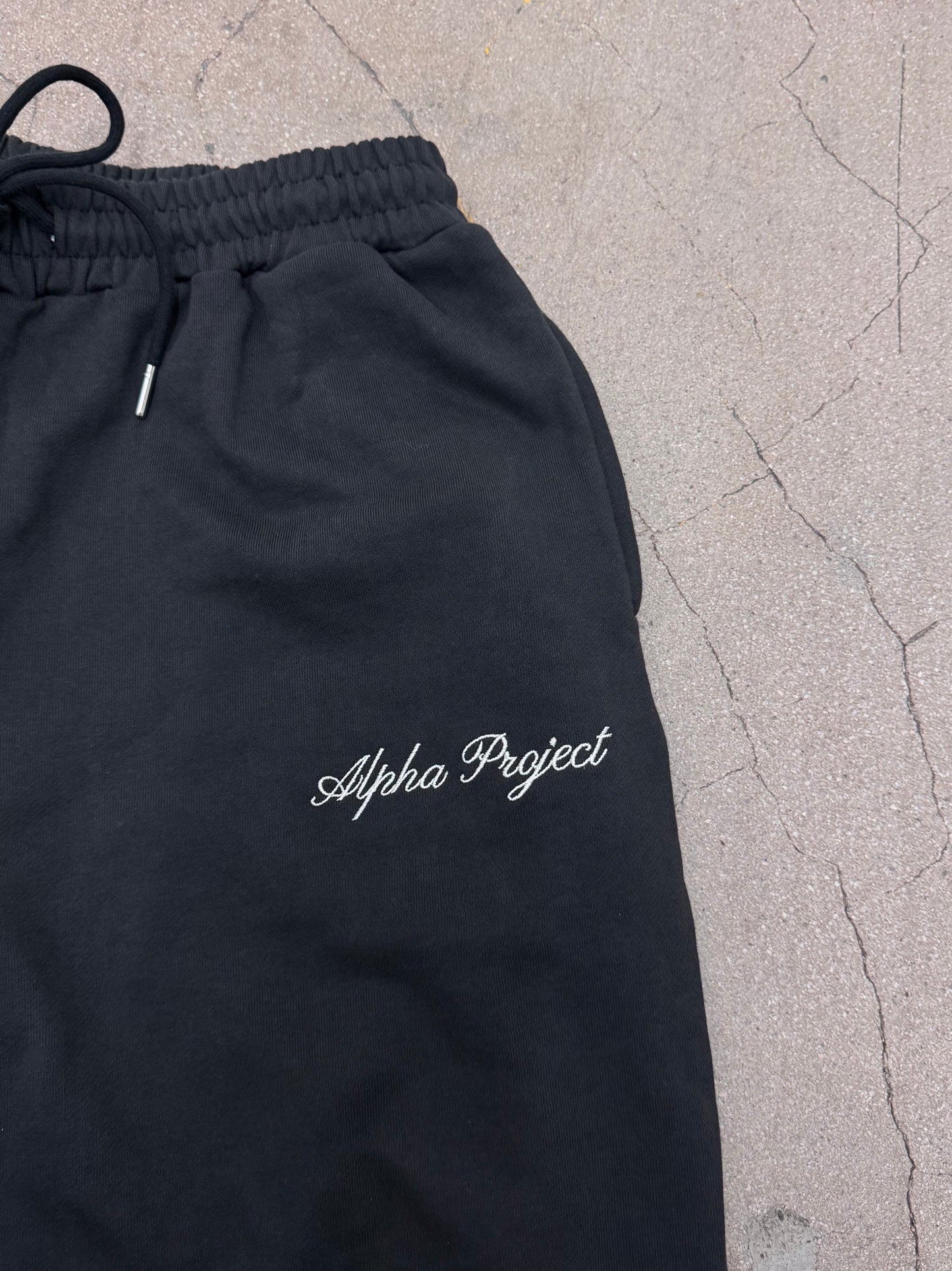 Manila x London - Wide Leg Sweatpant - Black
