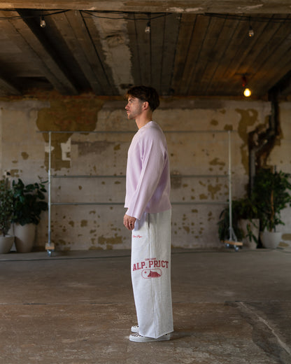 Alpha Project - Waffle #2 - Long Sleeve - Lilac
