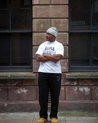 Alpha Project - Beanie - Grey & White