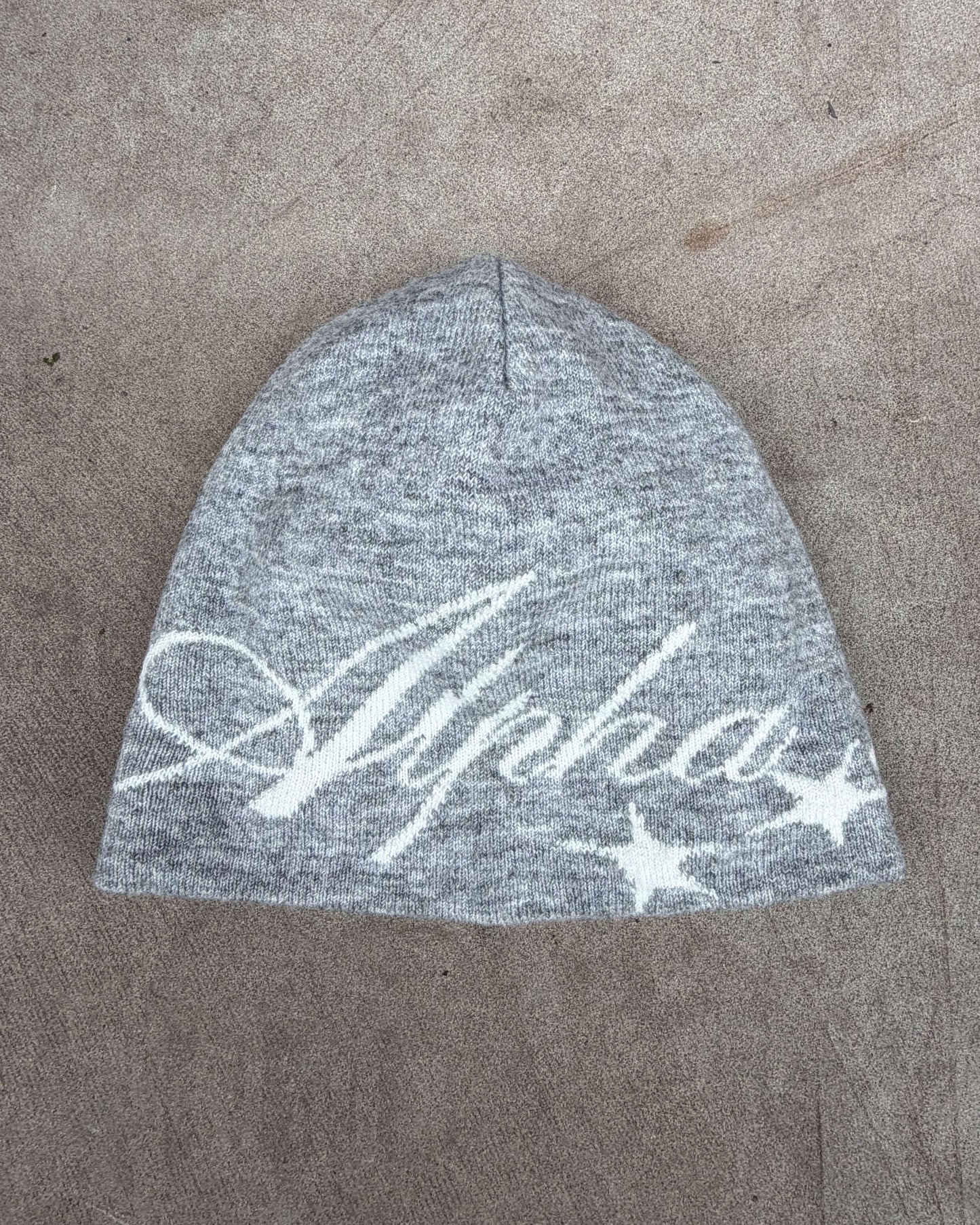 Alpha Project - Beanie - Grey & White