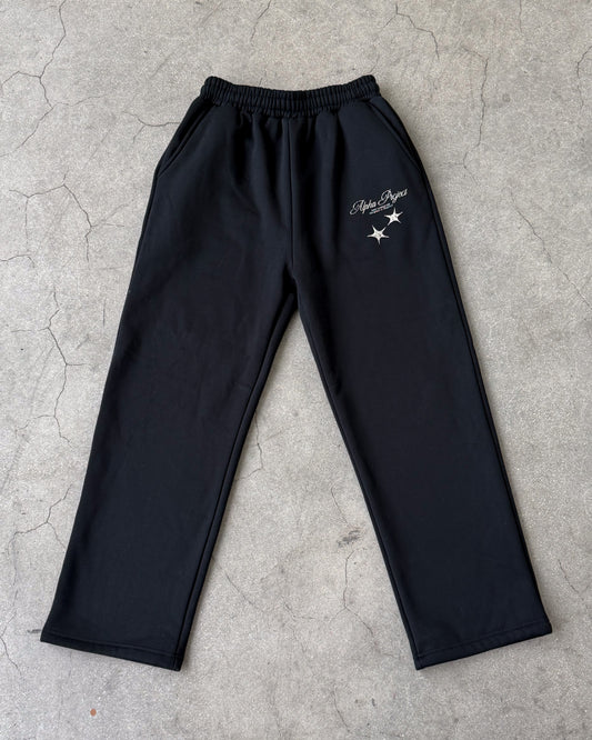 Alpha Project - Dual Star - Sweatpants - Black