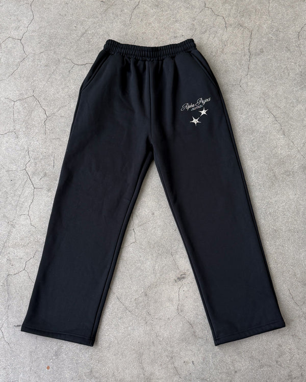 Alpha Project - Dual Star - Sweatpants - Black