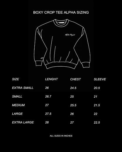 Manila x London - Boxy Fit Sweatshirt - Black