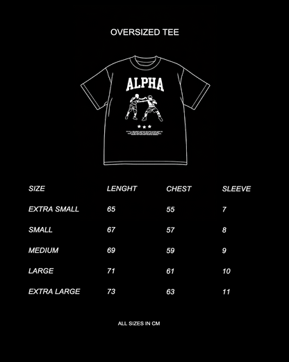 Alpha Project - Hatton vs Pacquiao – Retro Fight Tee – Stone Black